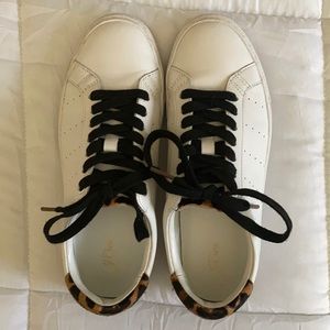 J. Crew Saturday sneakers with leopard size 7.5